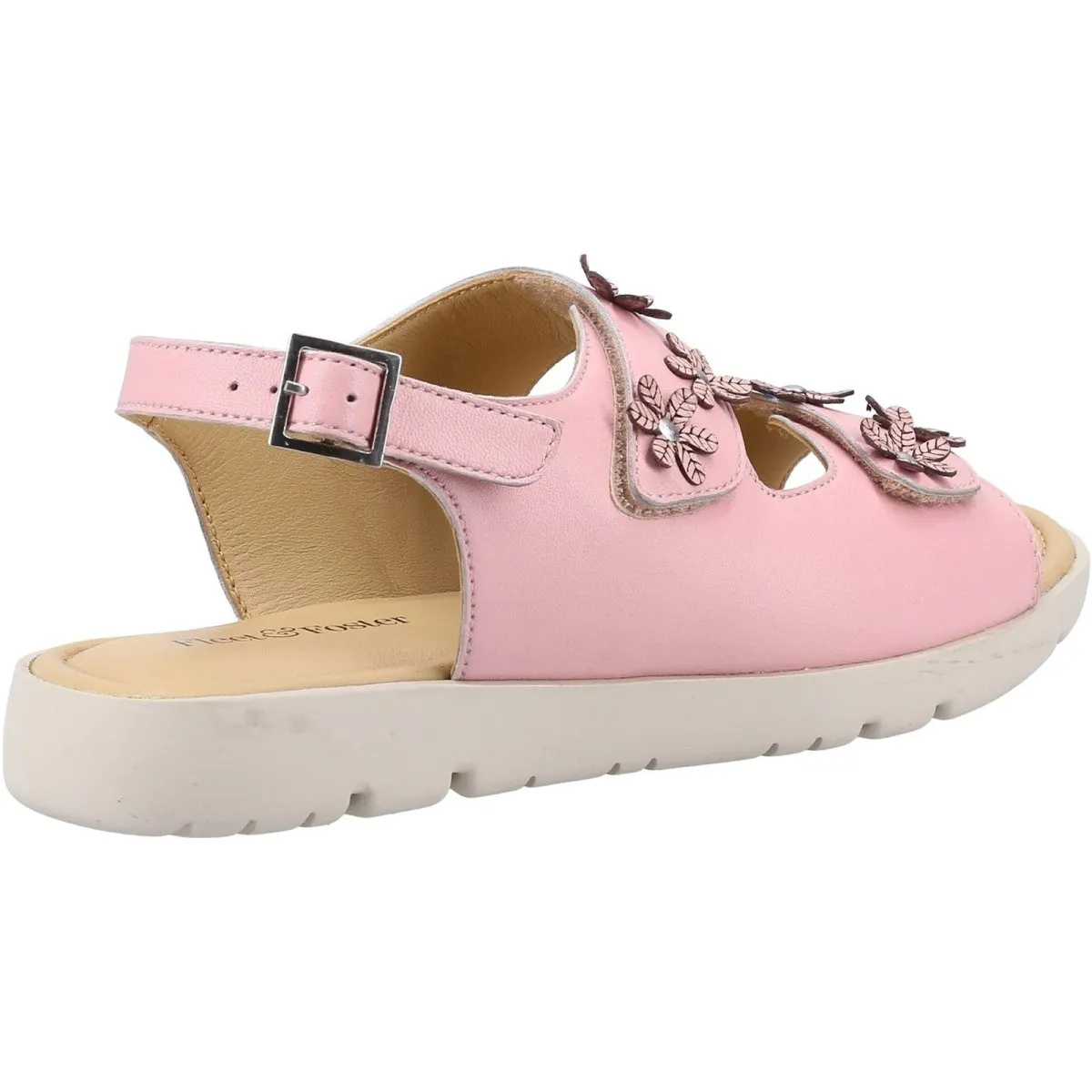 Fleet & Foster Kara Ladies Open-Toe Leather Summer Sandals