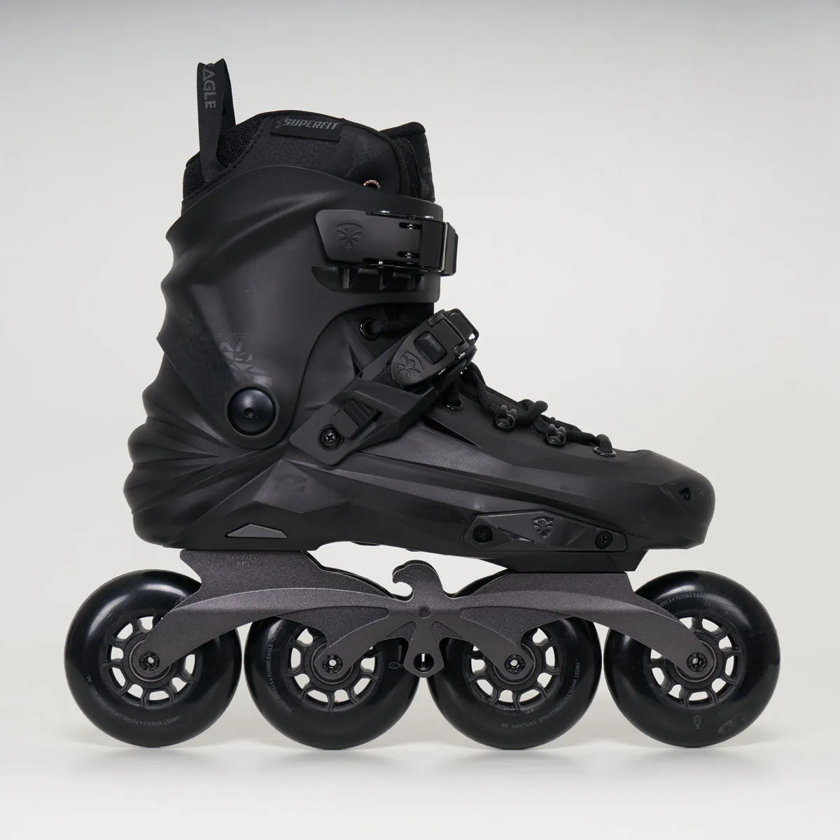 Flying Eagle X7D Reaver 90 Inline Skates - Unisex - Black