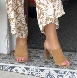 Garcia Heels - Tan
