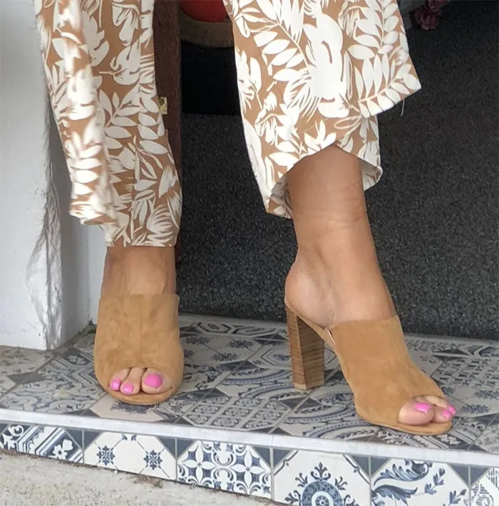 Garcia Heels - Tan