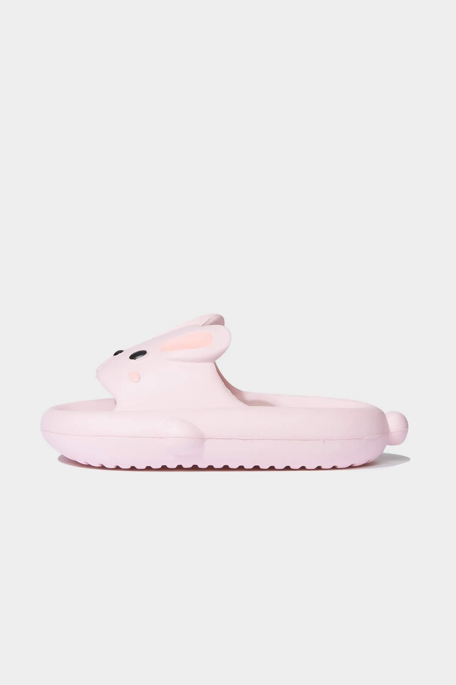 Girl High Sole Single Band Eva Slippers