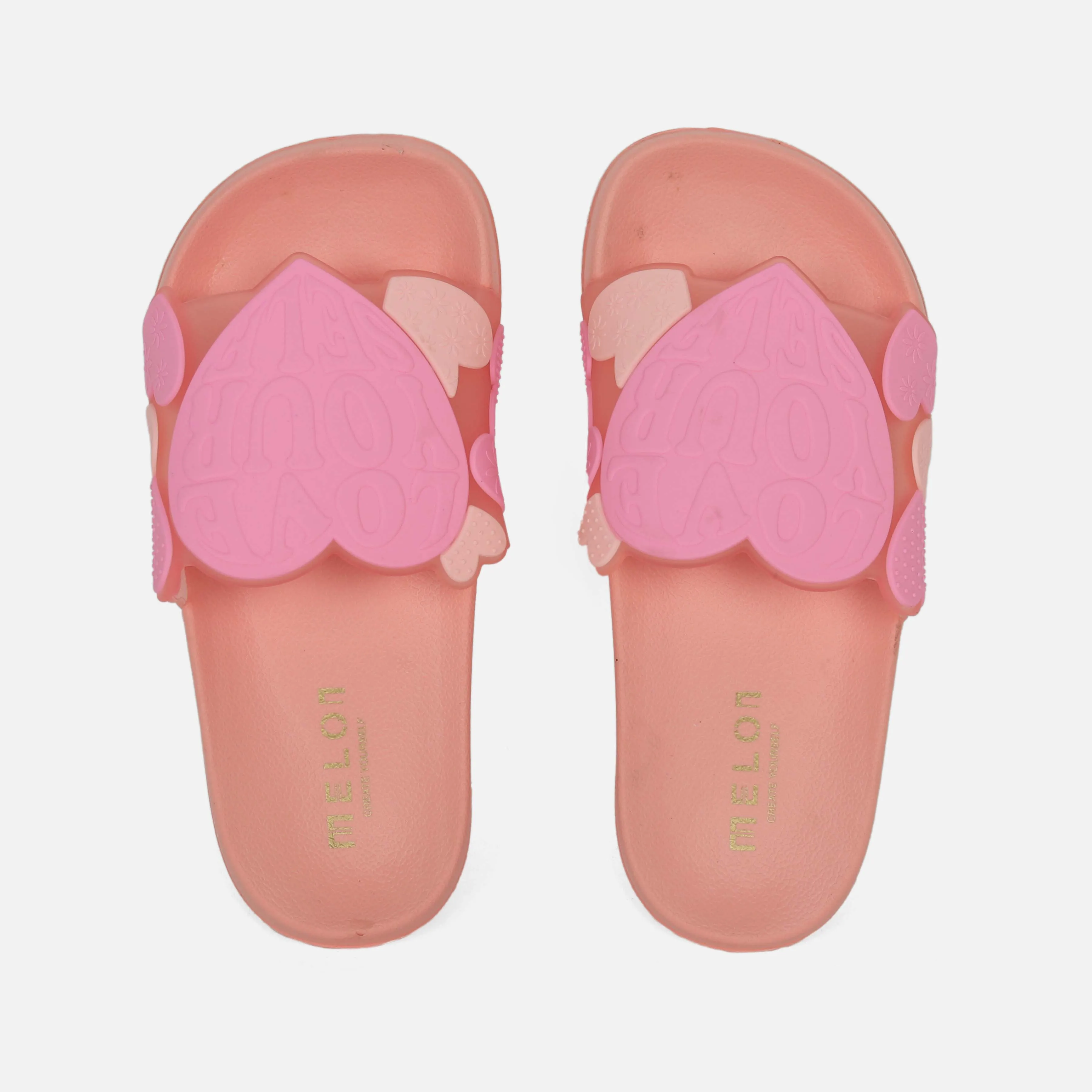 GIRLS CASUAL SLIDES SLIPPERS