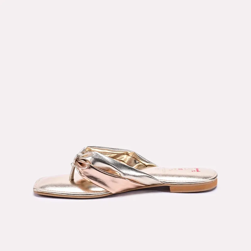 Gold Casual Slippers 0412835