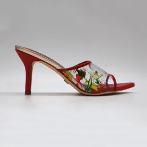 Graffiti Vinyl Mules