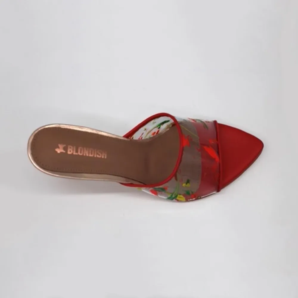 Graffiti Vinyl Mules