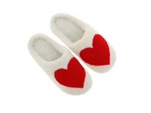 Hearts Closed Toe Slippers