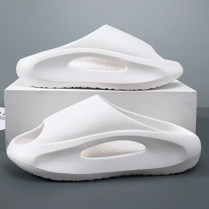 Ins Peep Toe Slippers Unisex Sports