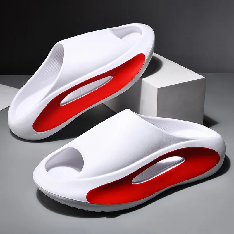 Ins Peep Toe Slippers Unisex Sports