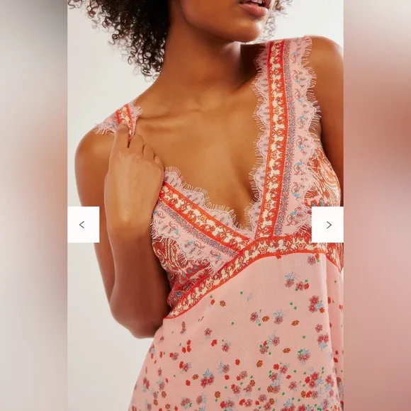 Intimately Free People East Willow Trapeze Slip Dress size medium