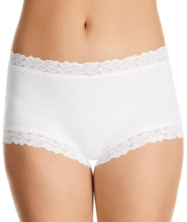 Jockey Parisienne Cotton Full Brief - White