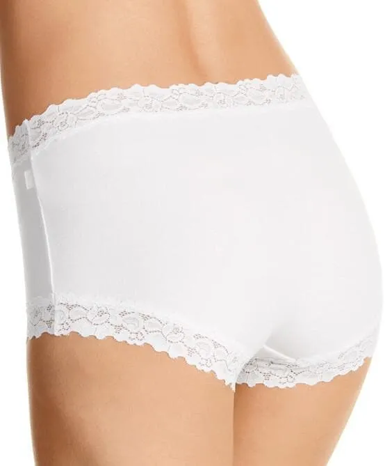 Jockey Parisienne Cotton Full Brief - White