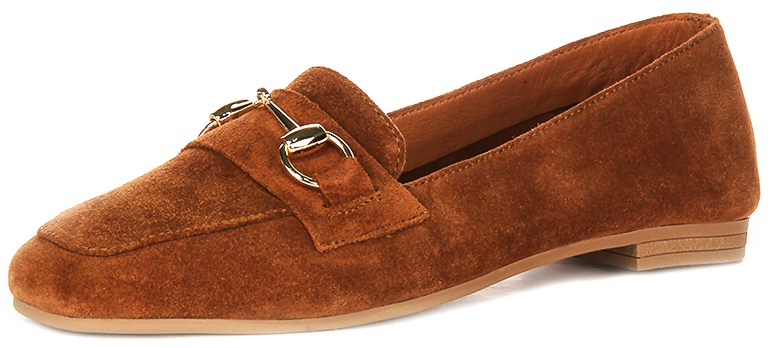 Justinreess England Romy Suede In Wisky For Women