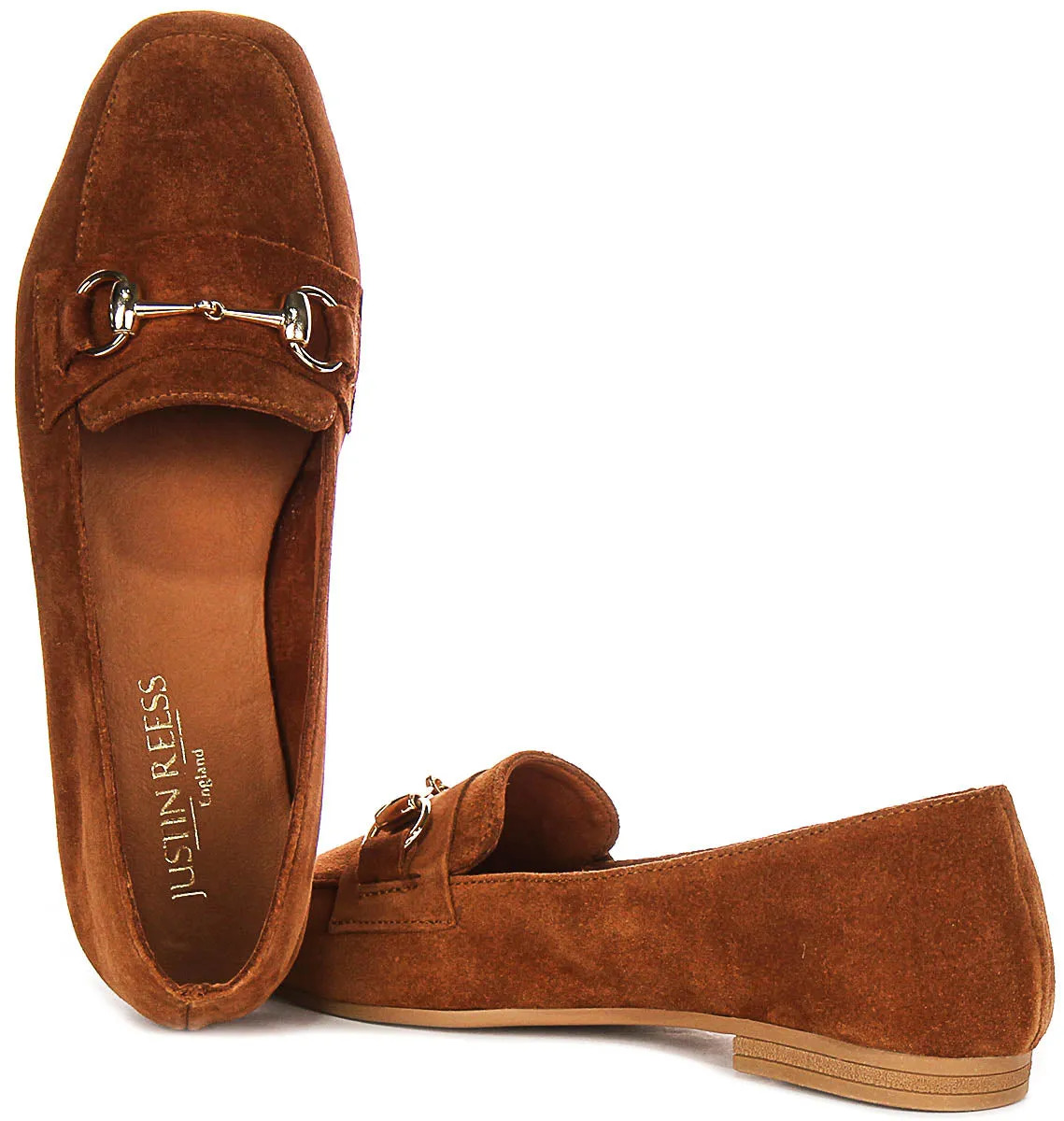 Justinreess England Romy Suede In Wisky For Women