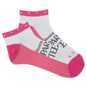 K.Bell Women's I Love to Par-Tee Low Cut Sock