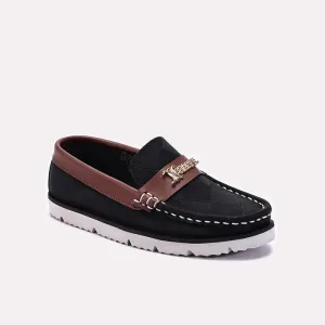Kids Black Loafer Shoes 0610529