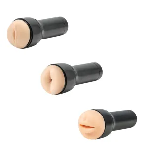 KIIROO Feel Stroker Bundle (Vulva  Mouth   Ass)