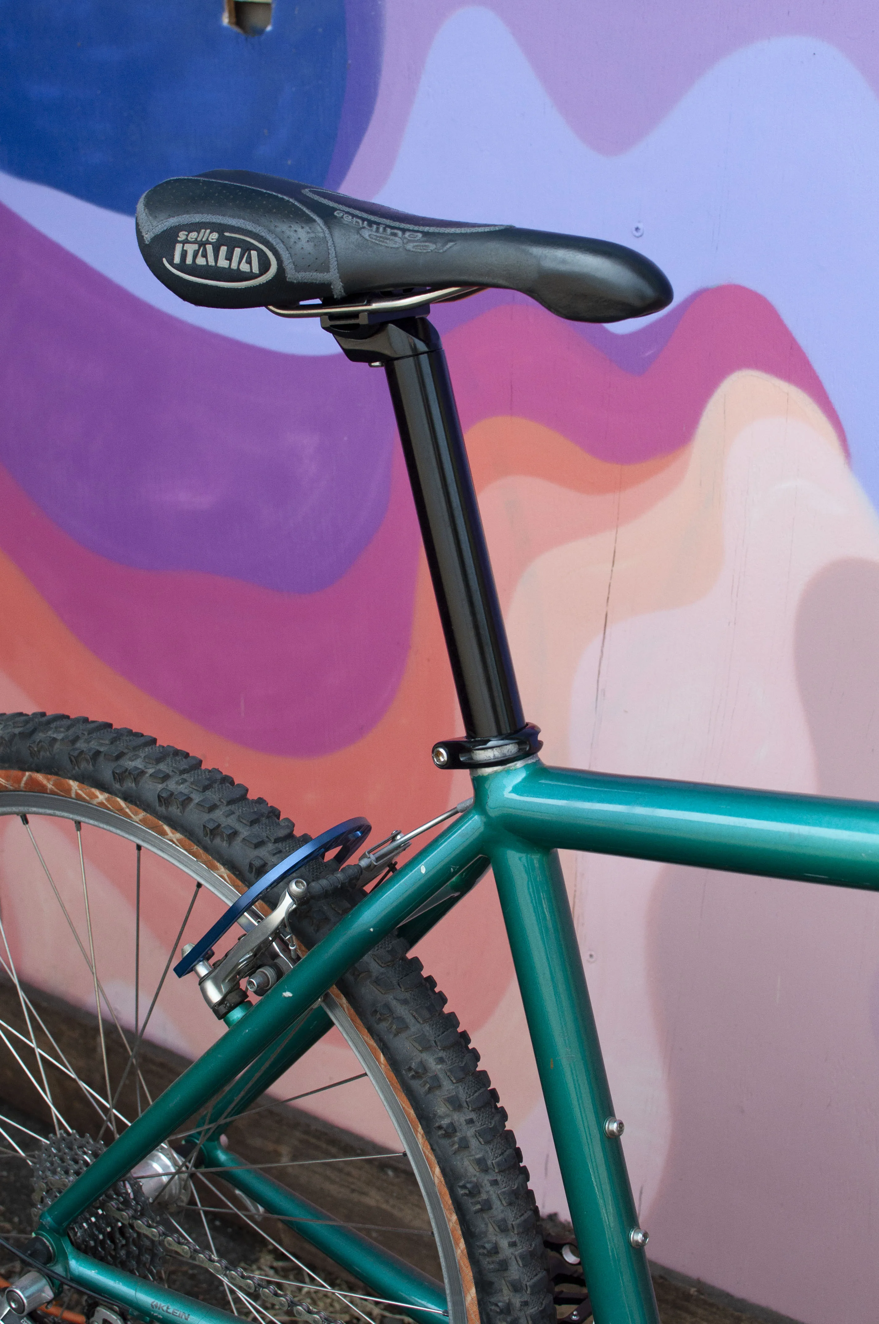 Klein Pulse Hardtail Mountain Bike, 42cm, Teal & Blue