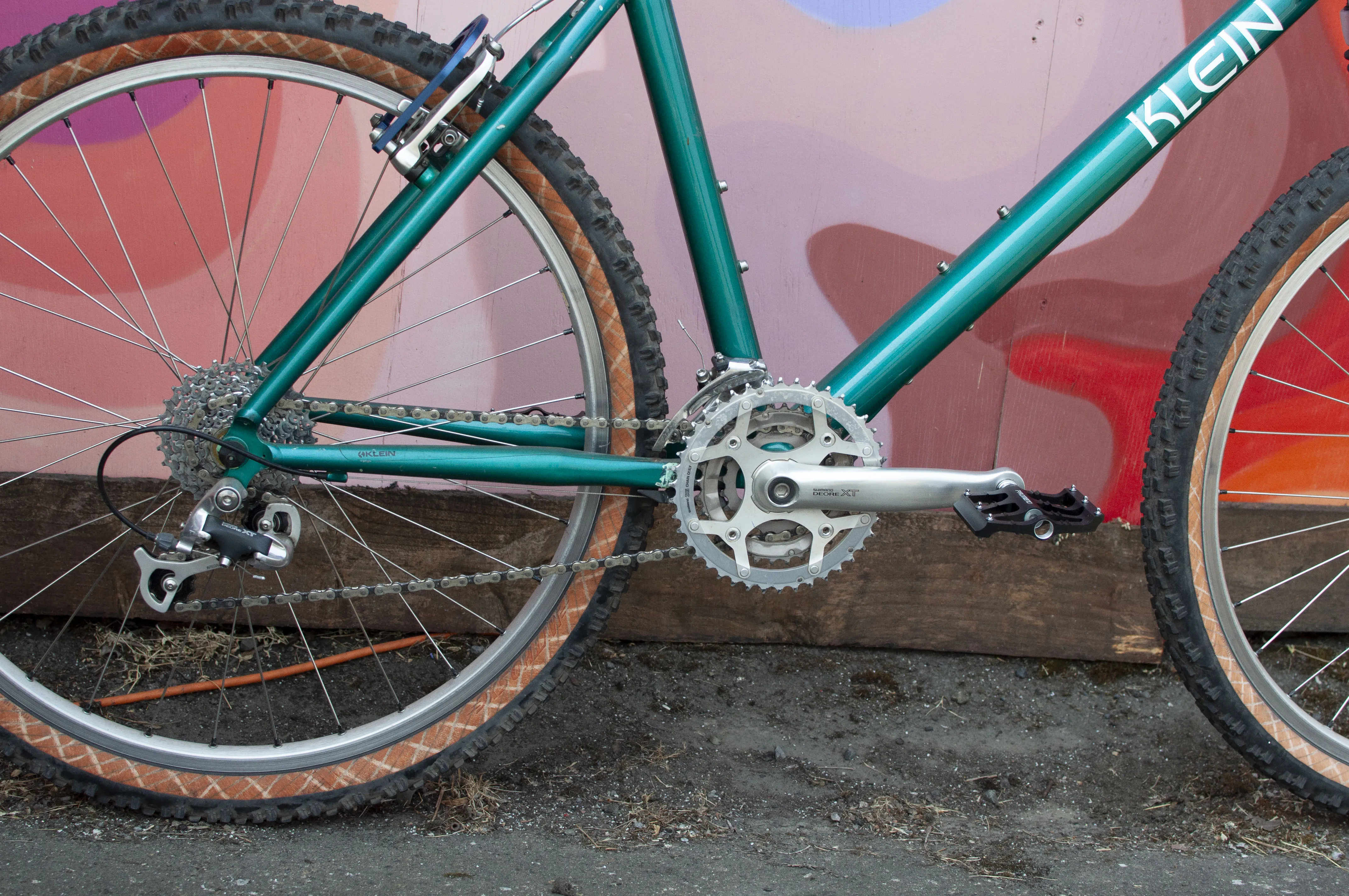 Klein Pulse Hardtail Mountain Bike, 42cm, Teal & Blue