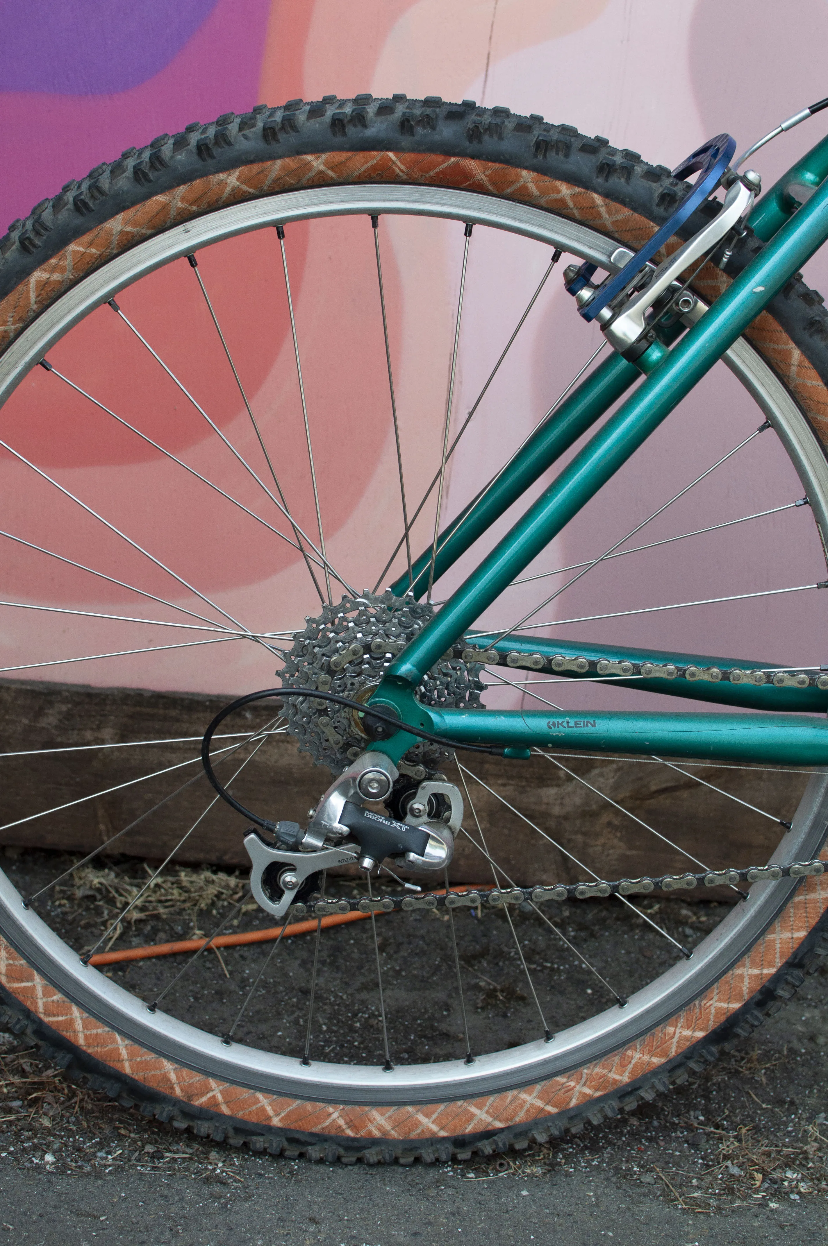 Klein Pulse Hardtail Mountain Bike, 42cm, Teal & Blue