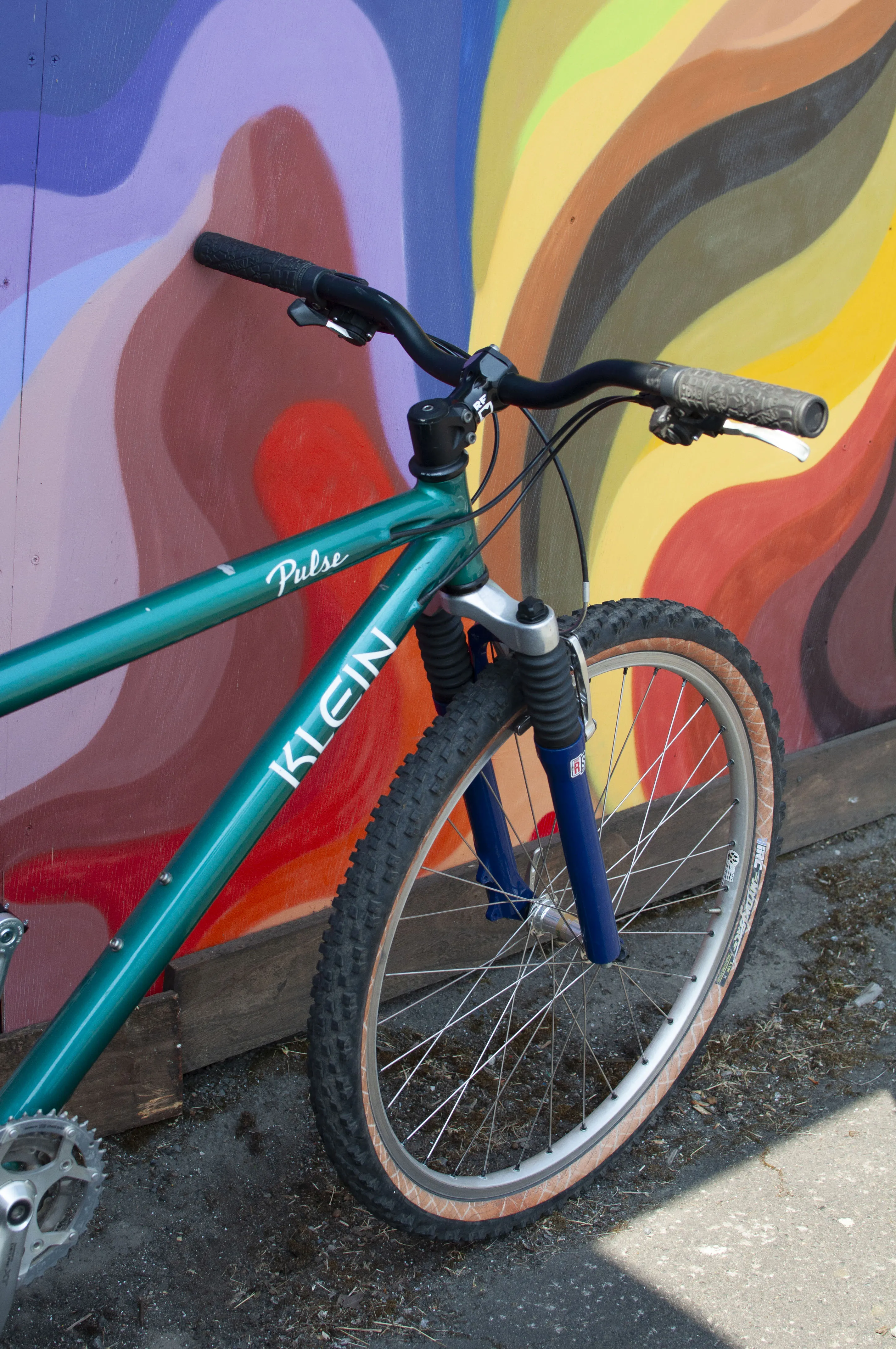 Klein Pulse Hardtail Mountain Bike, 42cm, Teal & Blue