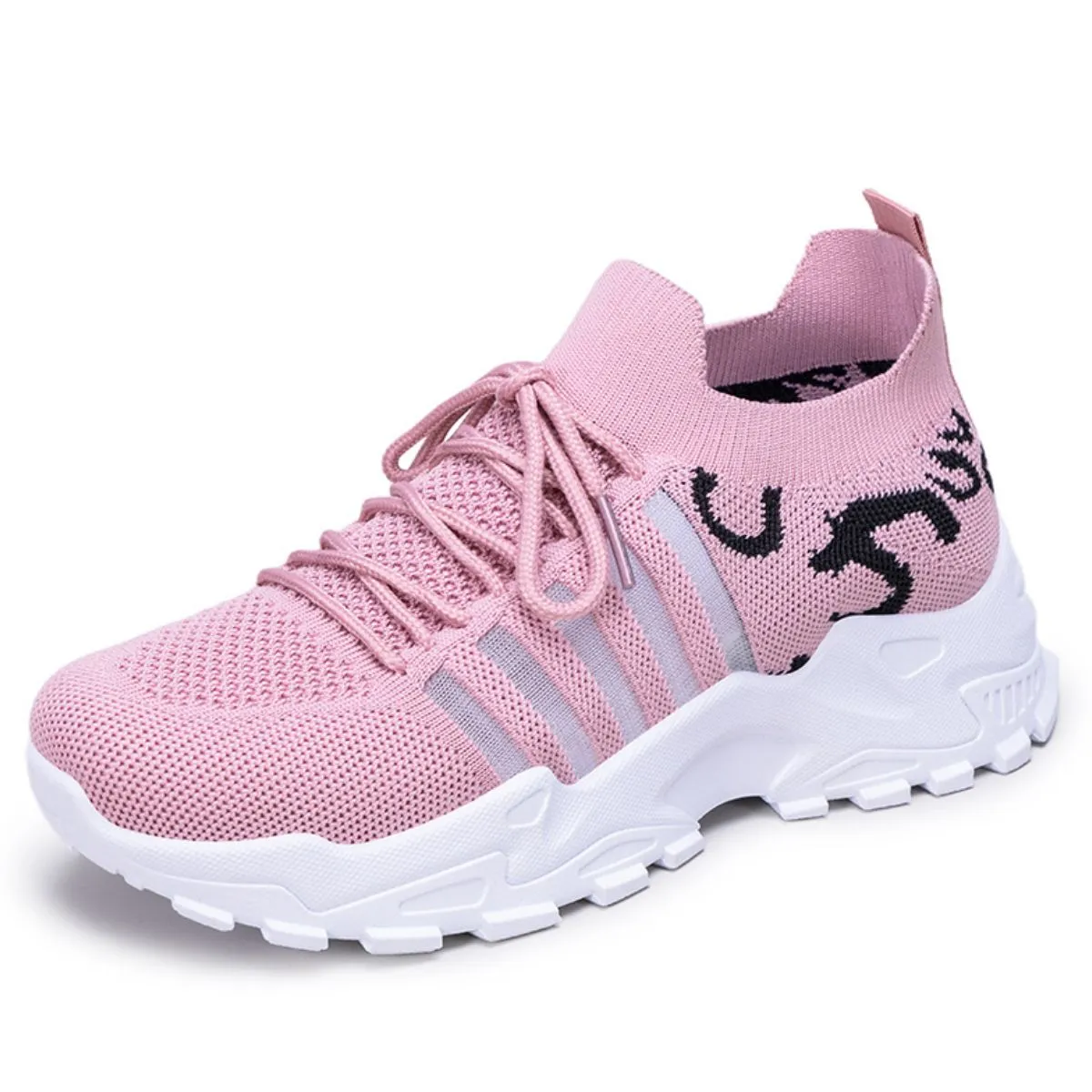 Lace Up Mesh Breathable Athletic