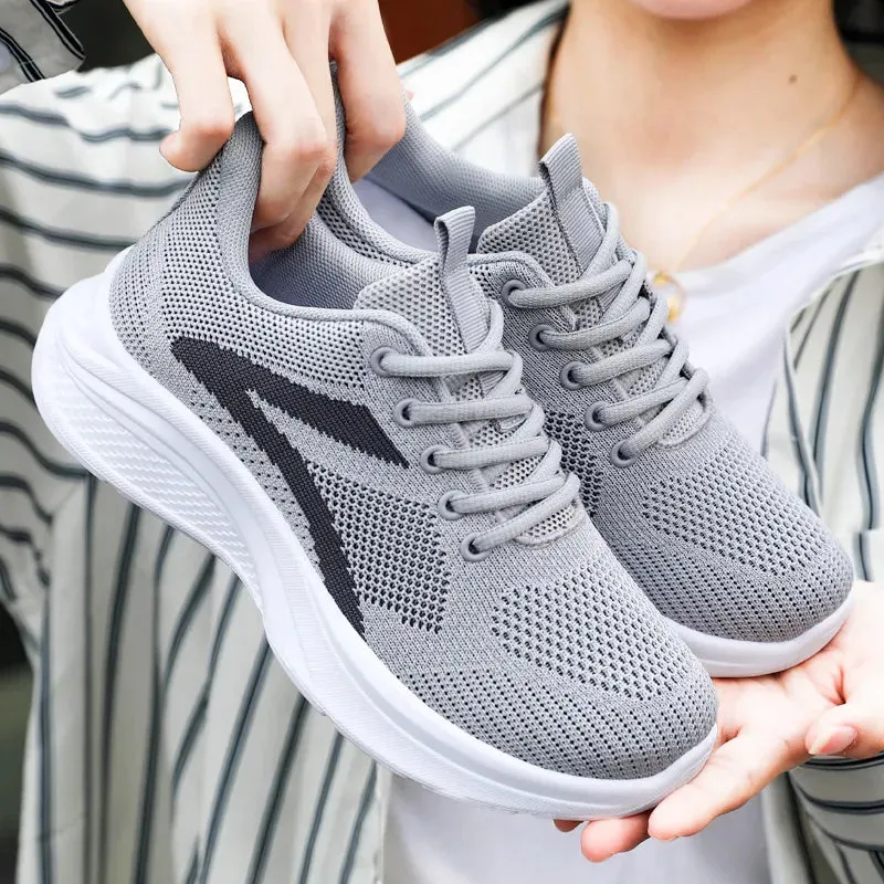 Lace Up Mesh Breathable Athletic