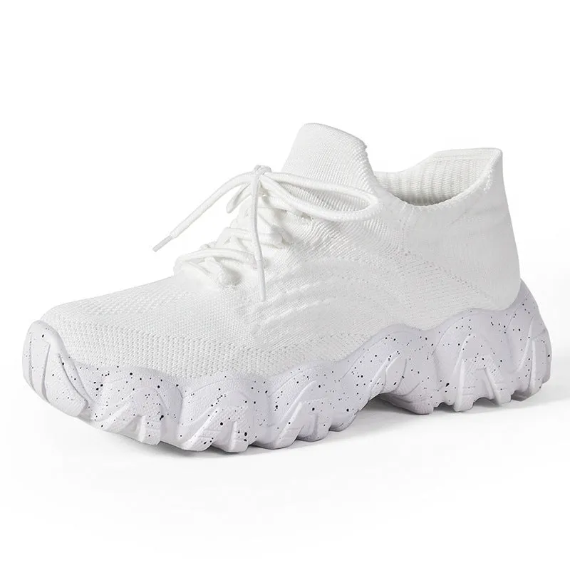 Lace Up Mesh Breathable Athletic