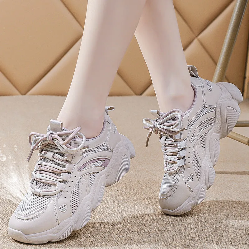 Lace Up Mesh Breathable Athletic