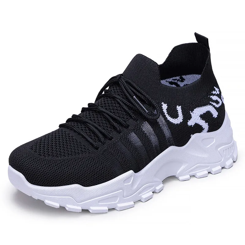 Lace Up Mesh Breathable Athletic