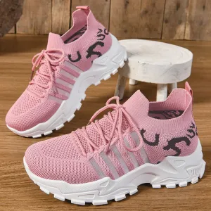 Lace Up Mesh Breathable Athletic