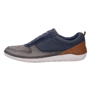 Leder Slipper grau