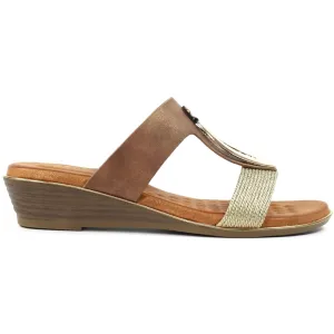 Lunar Porto Brown Sandals