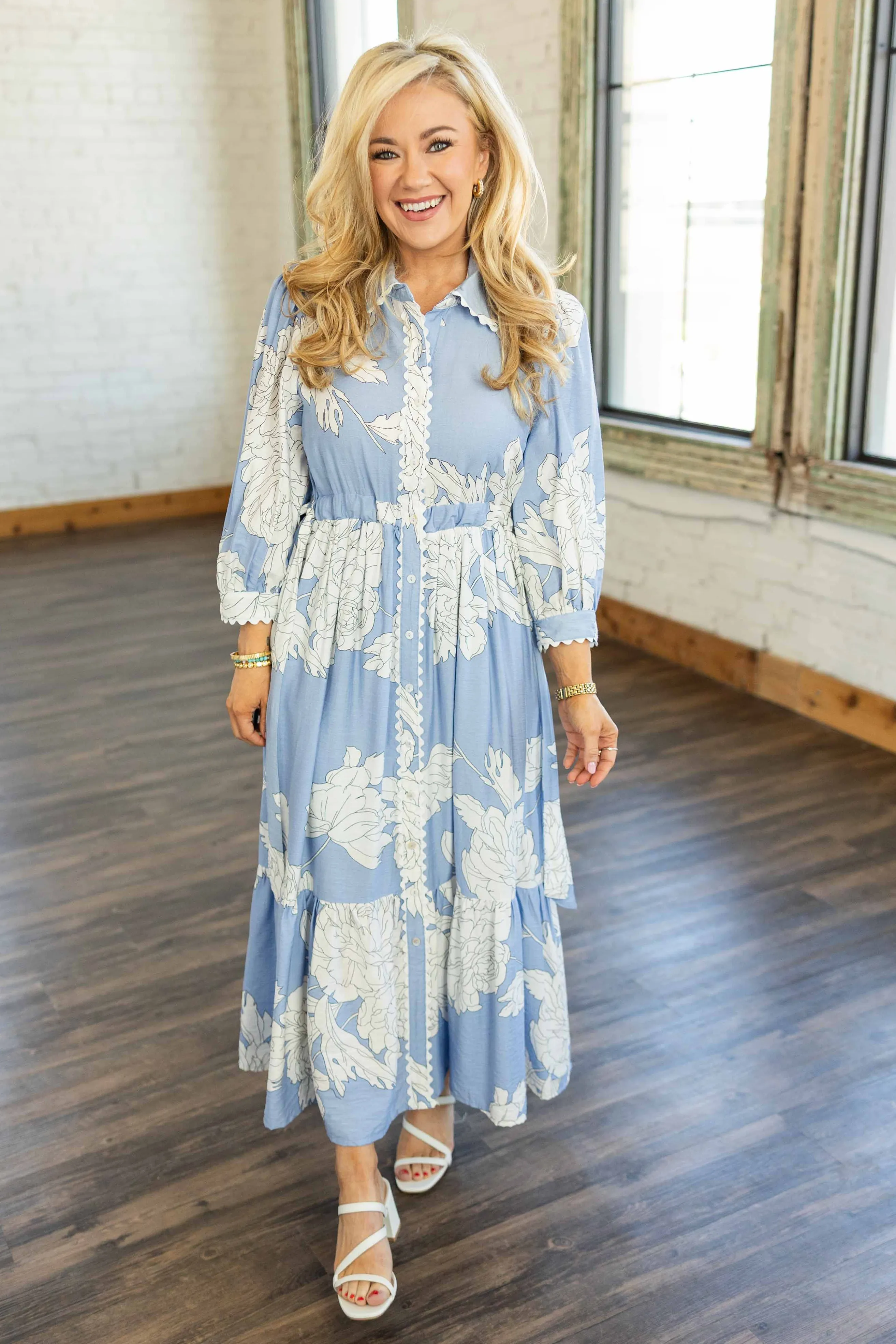 MADISON PLUS MIDI DRESS