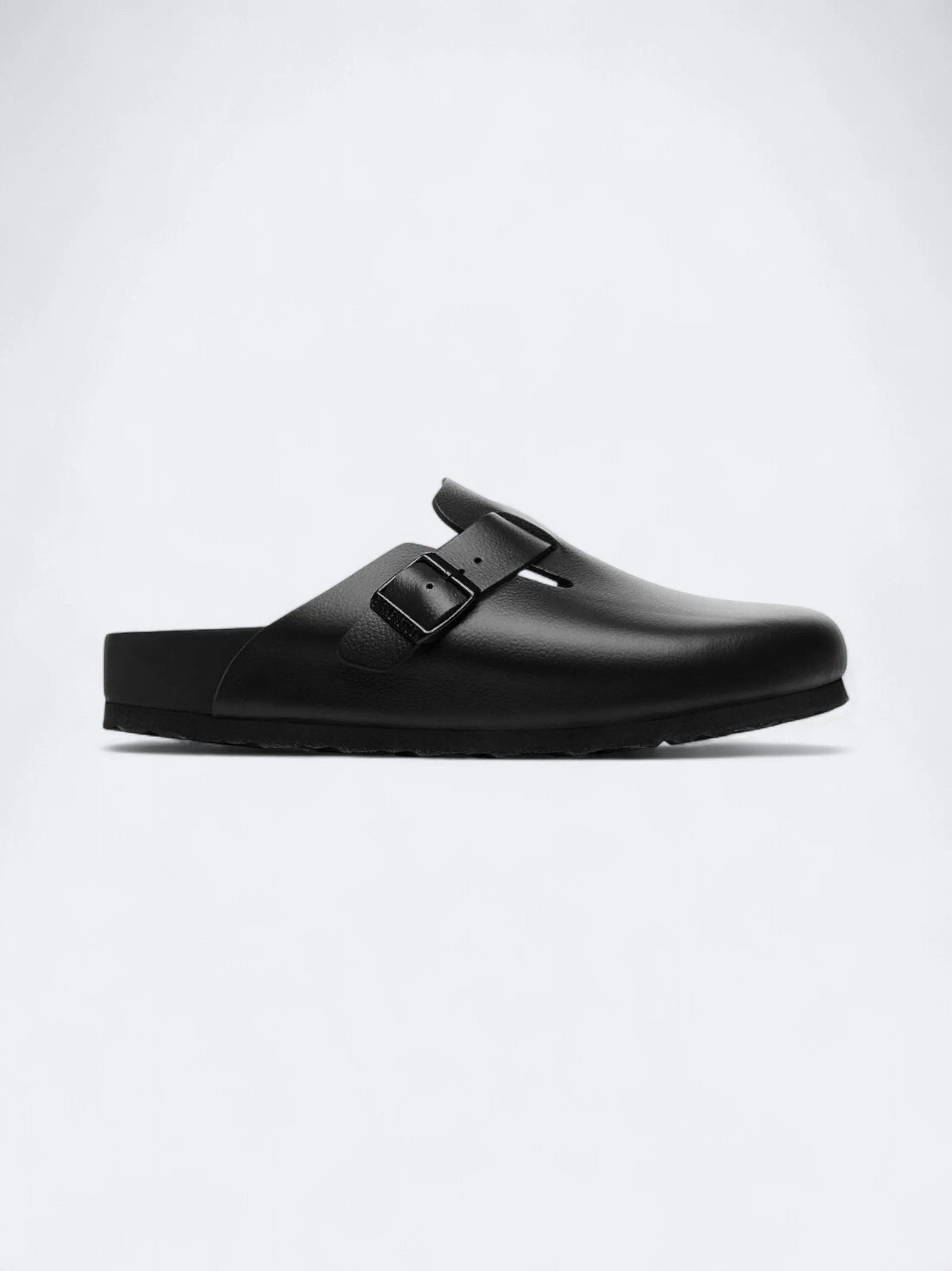 Man's Plain Slippers,Black