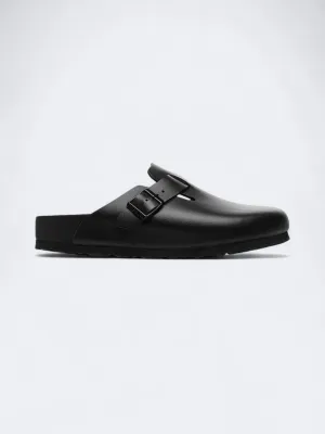 Man's Plain Slippers,Black