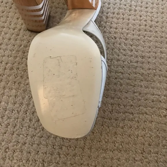 Marc by Marc Jacobs ivory patent mule