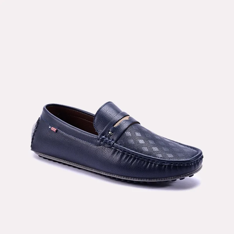 Maverick Blue Penny Loafers 0130746