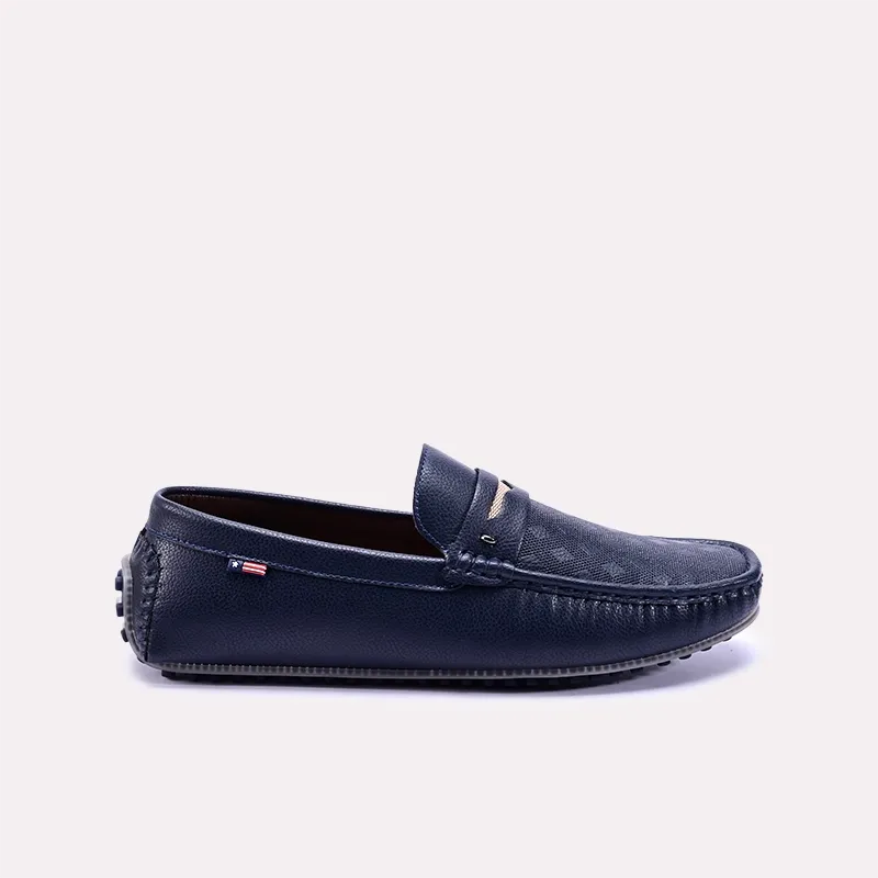 Maverick Blue Penny Loafers 0130746