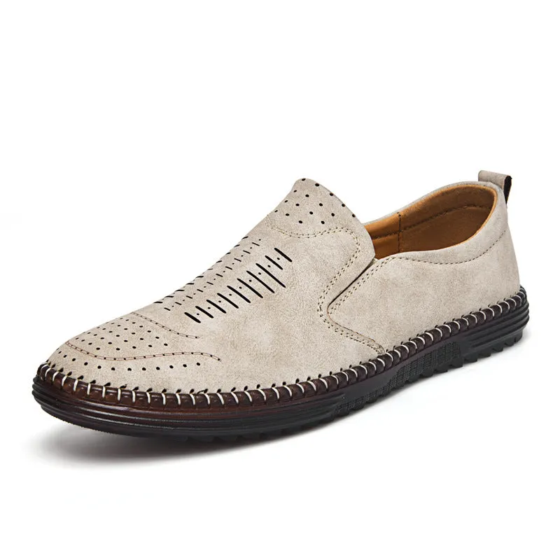 Men's Shoes Outdoor Casual Shoes Slip-on Flat