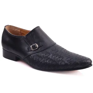 Mens ‘Yankis’ Formal Leather Textured Shoes