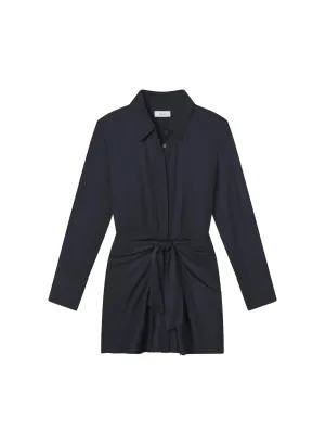 Mia Dress in Dark Sapphire