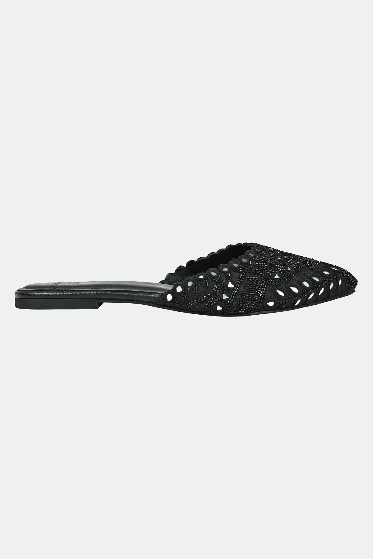 Midnight Elegance Mules For Women