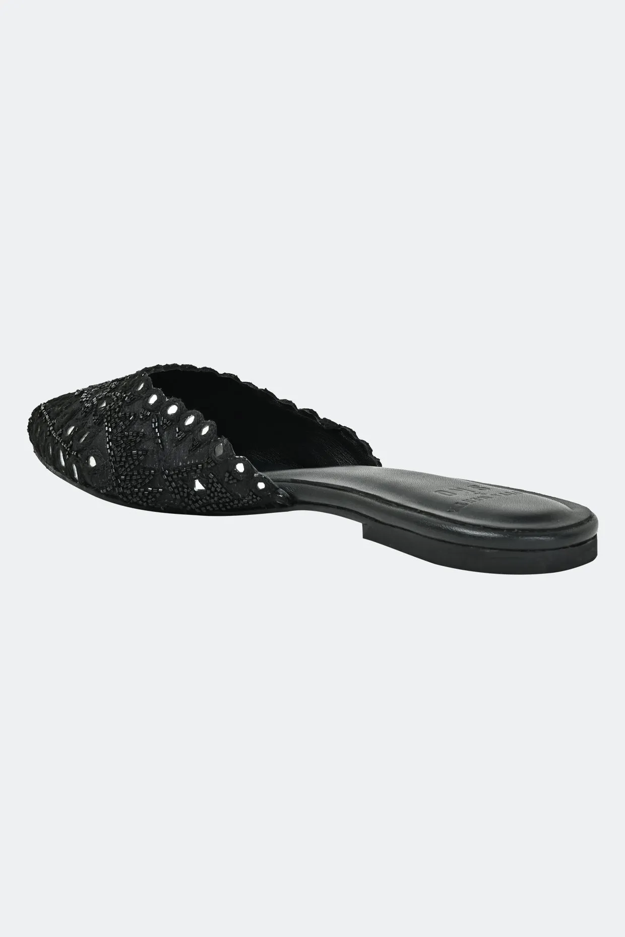 Midnight Elegance Mules For Women