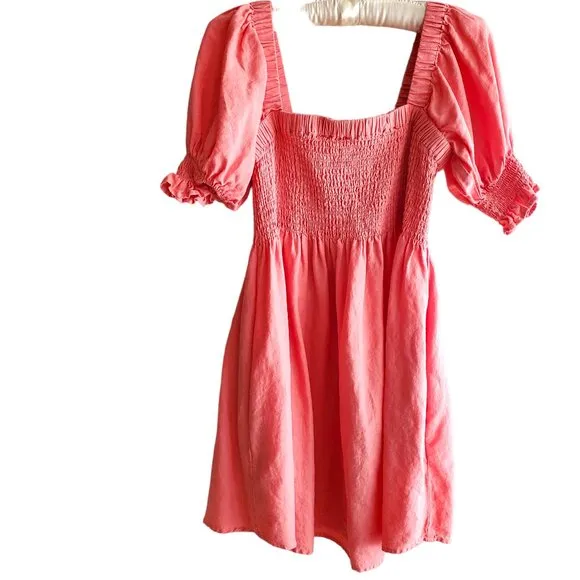 Montce Coral Marcela Dress Medium with Pockets