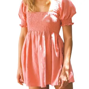 Montce Coral Marcela Dress Medium with Pockets
