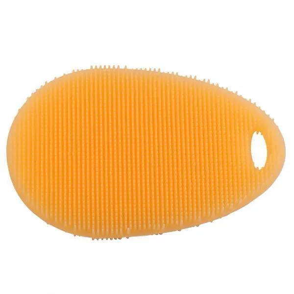 Multipurpose Food-Grade Antibacterial Silicone Oval Smart Scrub - 5 Colours Available!