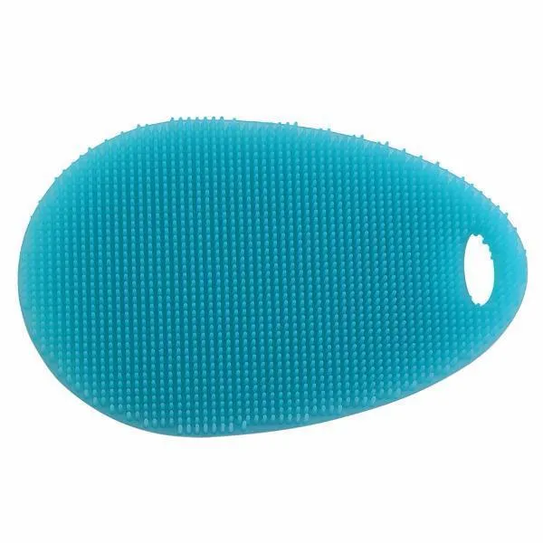 Multipurpose Food-Grade Antibacterial Silicone Oval Smart Scrub - 5 Colours Available!