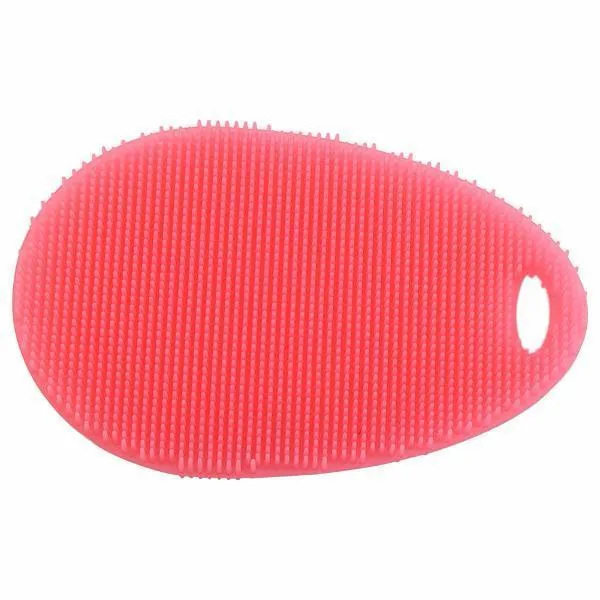 Multipurpose Food-Grade Antibacterial Silicone Oval Smart Scrub - 5 Colours Available!