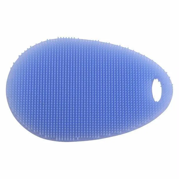Multipurpose Food-Grade Antibacterial Silicone Oval Smart Scrub - 5 Colours Available!