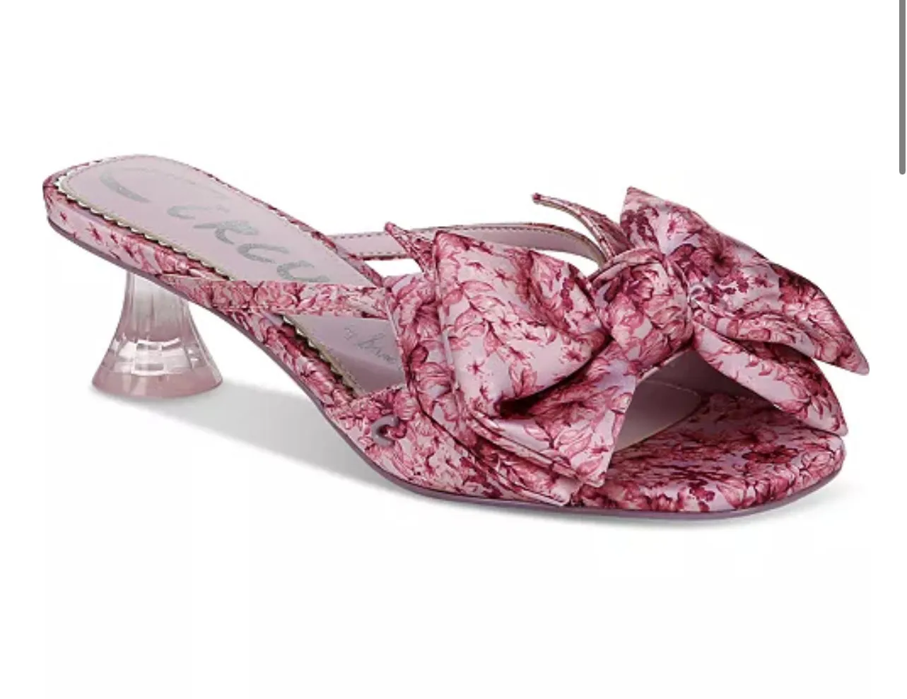 Natalia Kitten Heel Mule